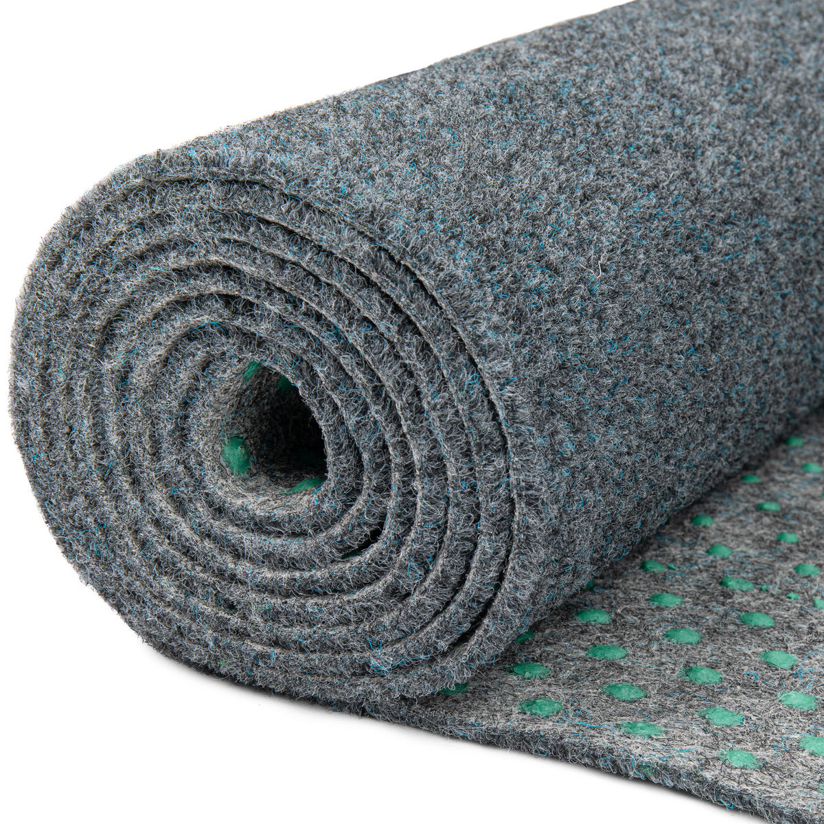 KUNSTRASEN Magic Forest 6,5 mm – Rasenteppich für Balkon, Terrasse & Garten, wetterfest 300/350 cm - Grau, Textil (300/350cm) - Tapiso