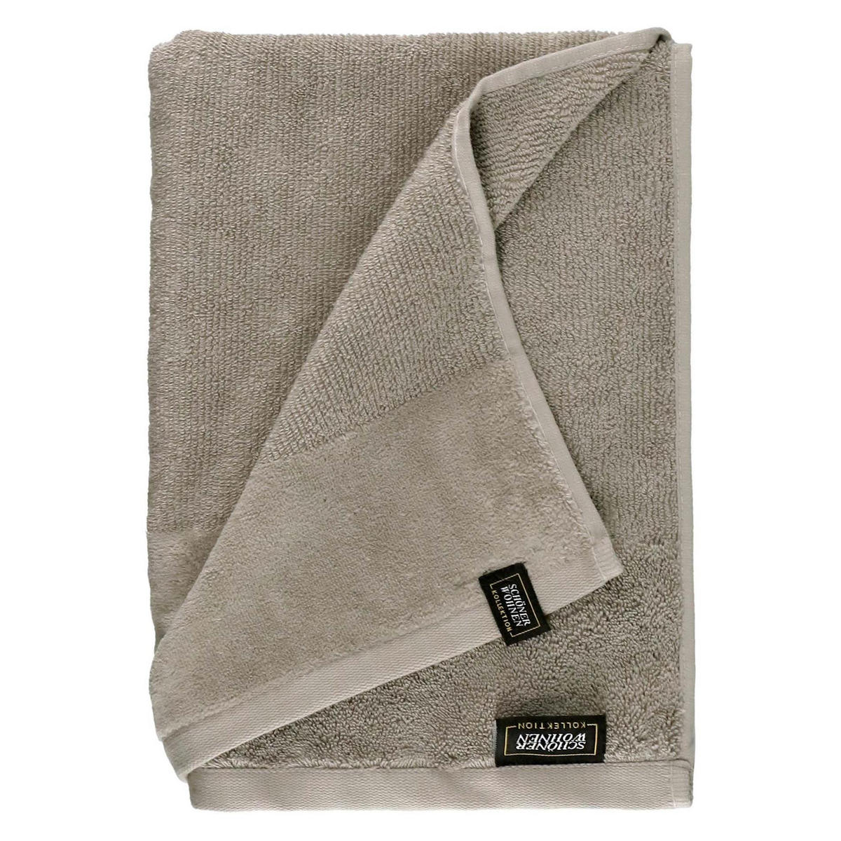 DUSCHTUCH SENSE - Sandfarben, Textil (70/140cm) - Schöner Wohnen