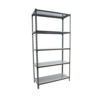 SCHWERLASTREGAL Big Metal Shark HxBxT 200 x 120 x 40 cm Fachlast 200 kg Anthrazit-Verzinkt - Anthrazit, Metall (120/200/40cm) - PROREGAL