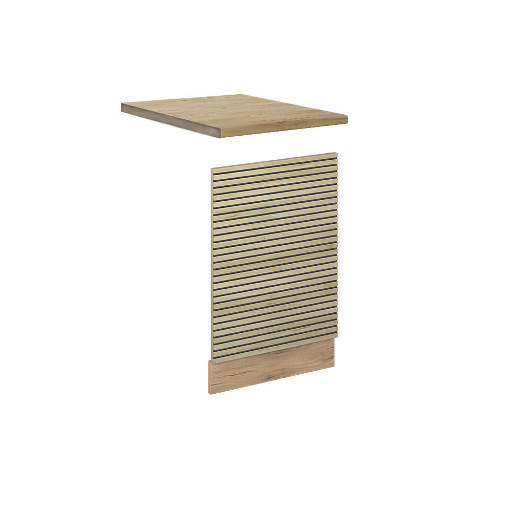 FRONTPANEL Fame-Line Ekpanel 60 cm , AP Oak Ekfärgad, Ekfärgad 67.4/60/60 cm