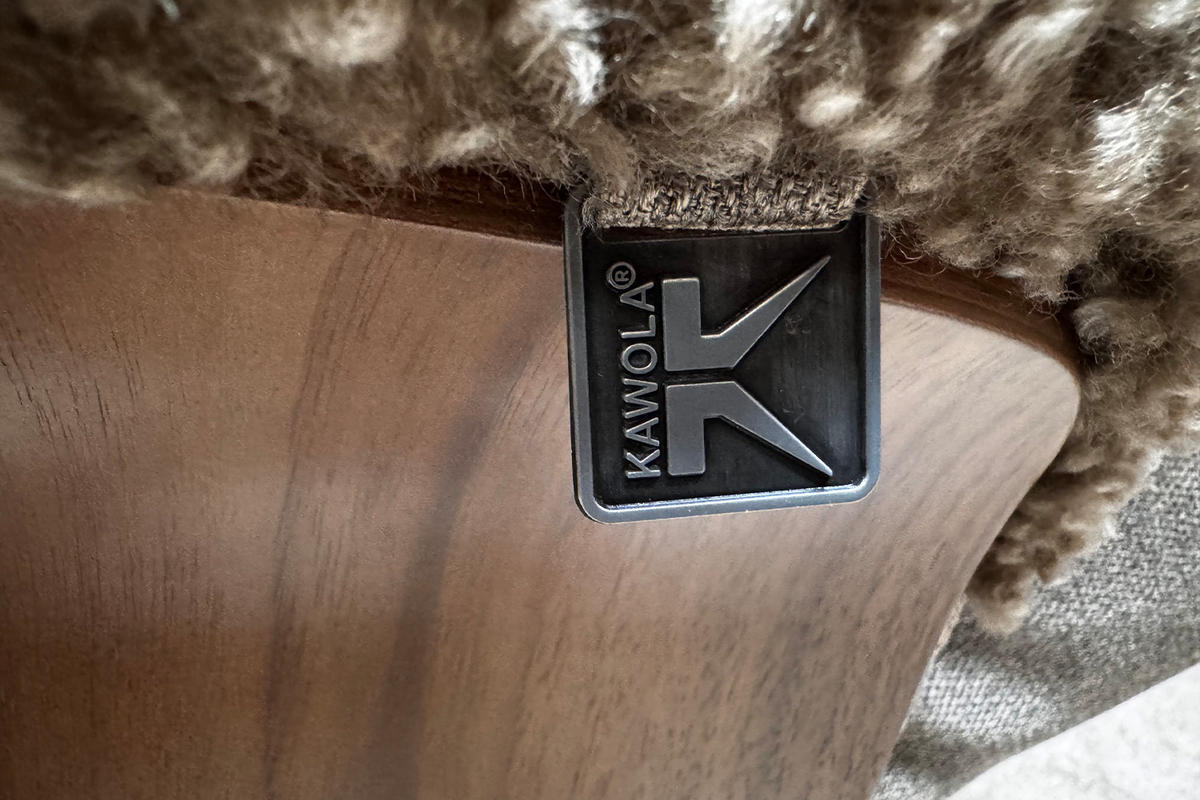 RELAXSESSEL SILVA Beige Schaffell Relaxfunktion - Beige/Schwarz, Naturmaterialien/Fell (77/106/86cm) - KAWOLA