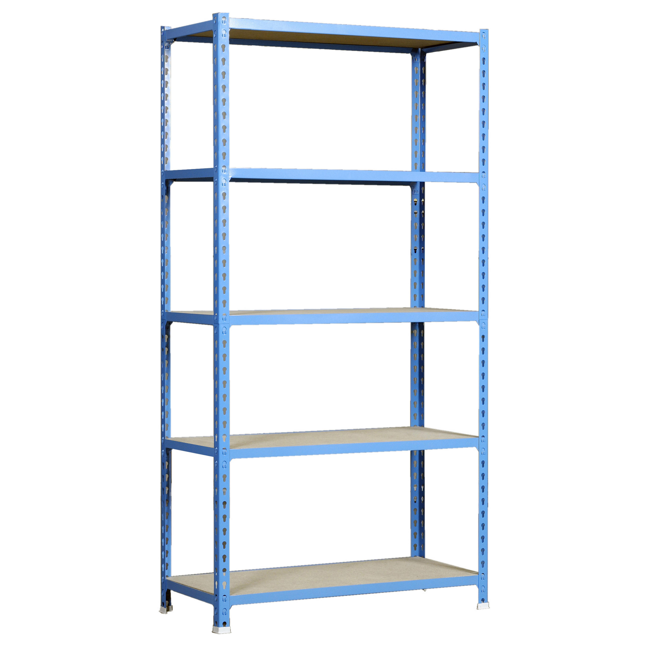 SCHWERLASTREGAL Mid Muli HxBxT 150 x 110 x 50 cm 4 Fachböden Fachlast 200 kg Grau - Grau, Metall (110/150/50cm) - PROREGAL