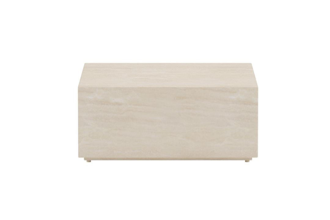 GARTENTISCH, Lissabon, Beige, Metall, 80 x 80 x 35 cm - Beige, Metall (80/80/35cm) - ebuy24