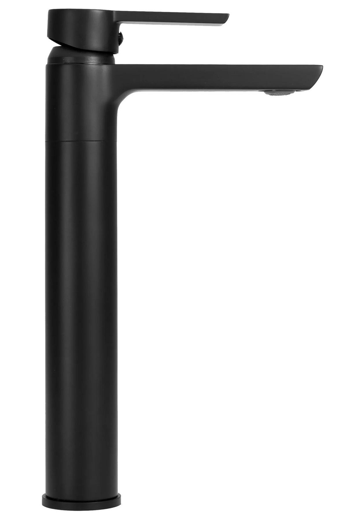 WASCHBECKENARMATUR Rea Argus Black High - Schwarz, Metall (4.5/28.5/14.5cm) - REA