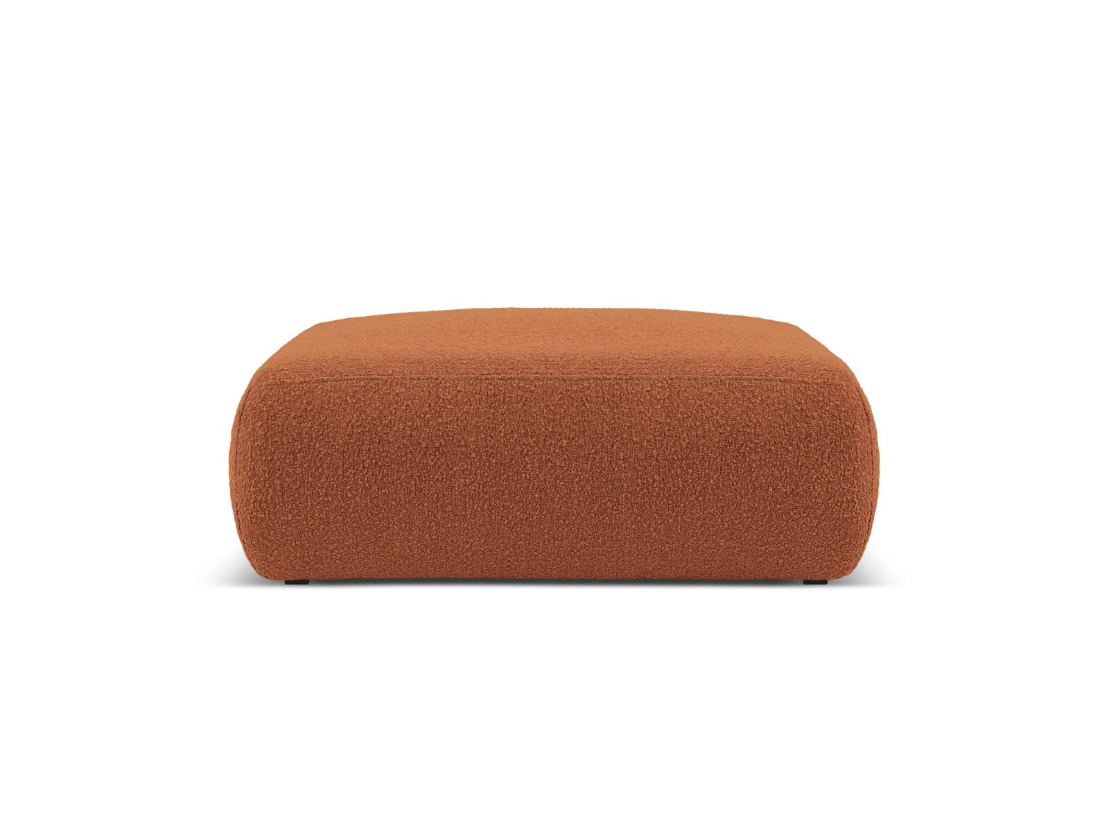 POUF Molino aus Boucle braun - Braun, Textil (100/36/100cm) - Micadoni