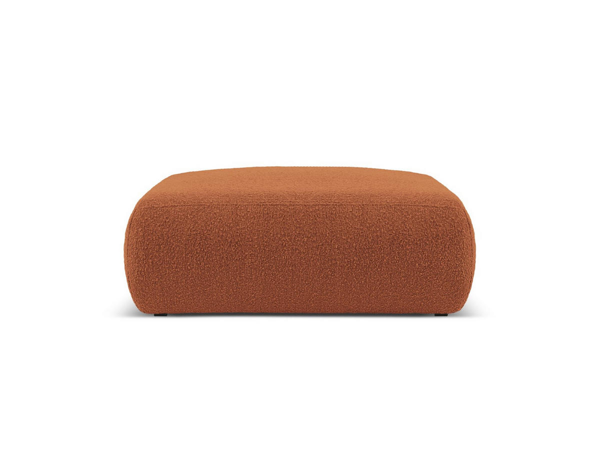 POUF Molino aus Boucle braun - Braun, Textil (100/36/100cm) - Micadoni
