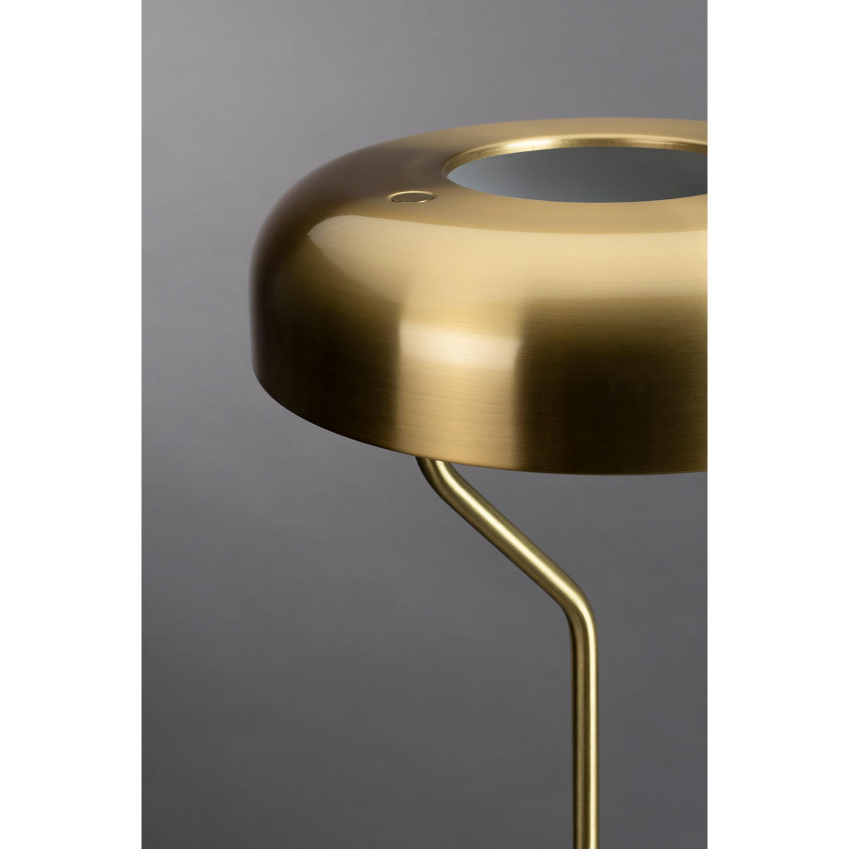 TISCHLAMPE Eclipse Gold - Goldfarben, Metall (30/30/42cm) - Dutchbone