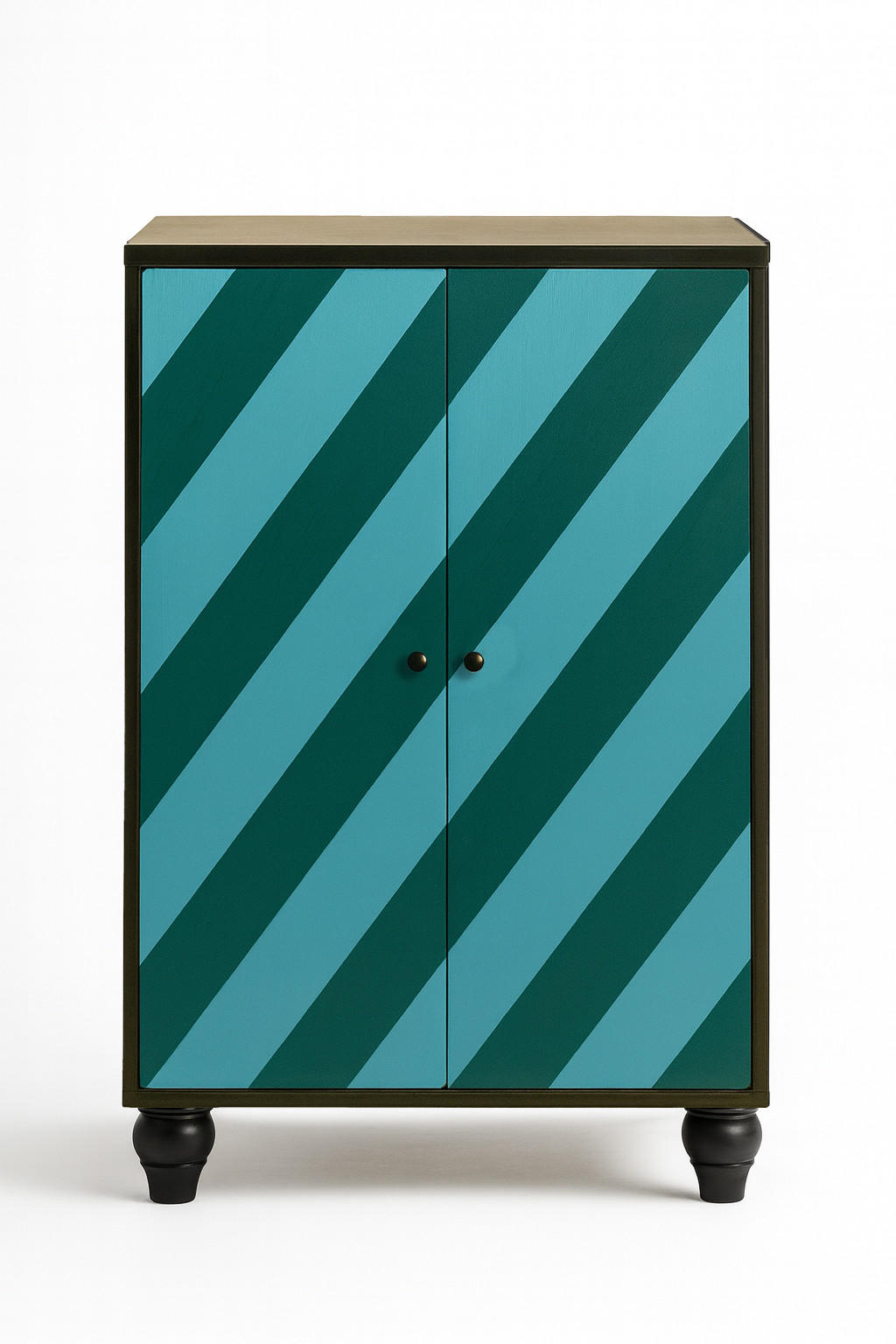 SCHRANK SIDEBOARD mit 2 Türen MARCUS - Hellblau, Holzwerkstoff (75/127/45cm) - RNT By Really Nice Things