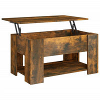 COUCHTISCH Räuchereiche 79x49x41 cm Holzwerkstoff - Braun, Holzwerkstoff (79/49/41cm) - furnicato