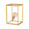TISCHLEUCHTE Tetto Gold 22/20/31 cm - Goldfarben, Metall (22/20/31cm) - LABEL51