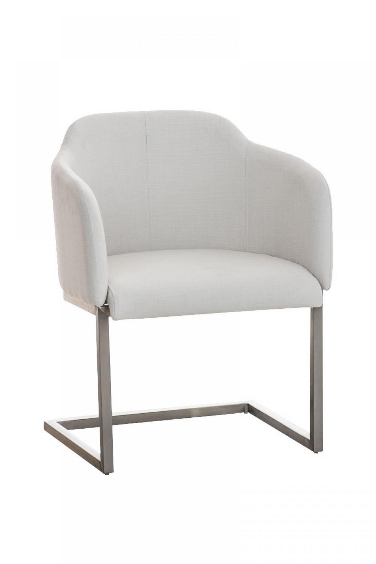 SCHWINGSTUHL Stoff Weiß - Weiß, Textil/Metall (62/80/46cm) - CLP
