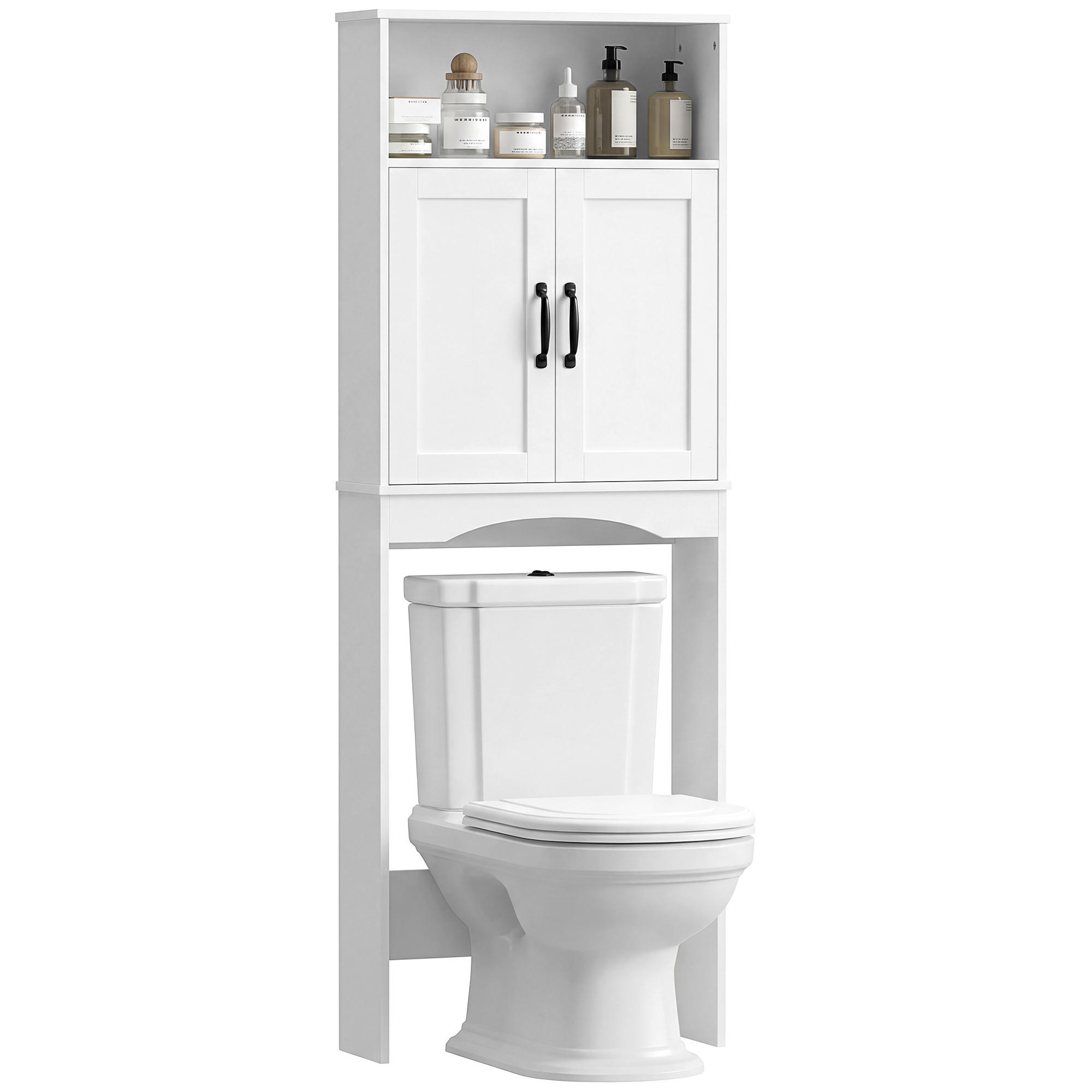 HÄNGESCHRANK Weiß 1 Stück - Weiß, Kunststoff (64/173.5/21cm) - GiPP