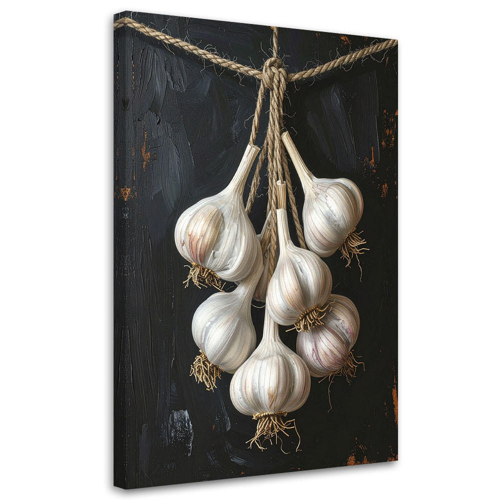 LEINWANDBILD Essen & Trinken 70x100cm - Weiß, Textil (70/100cm) - Feeby