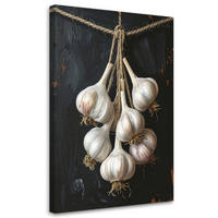 LEINWANDBILD Essen & Trinken 70x100cm - Weiß, Textil (70/100cm) - Feeby