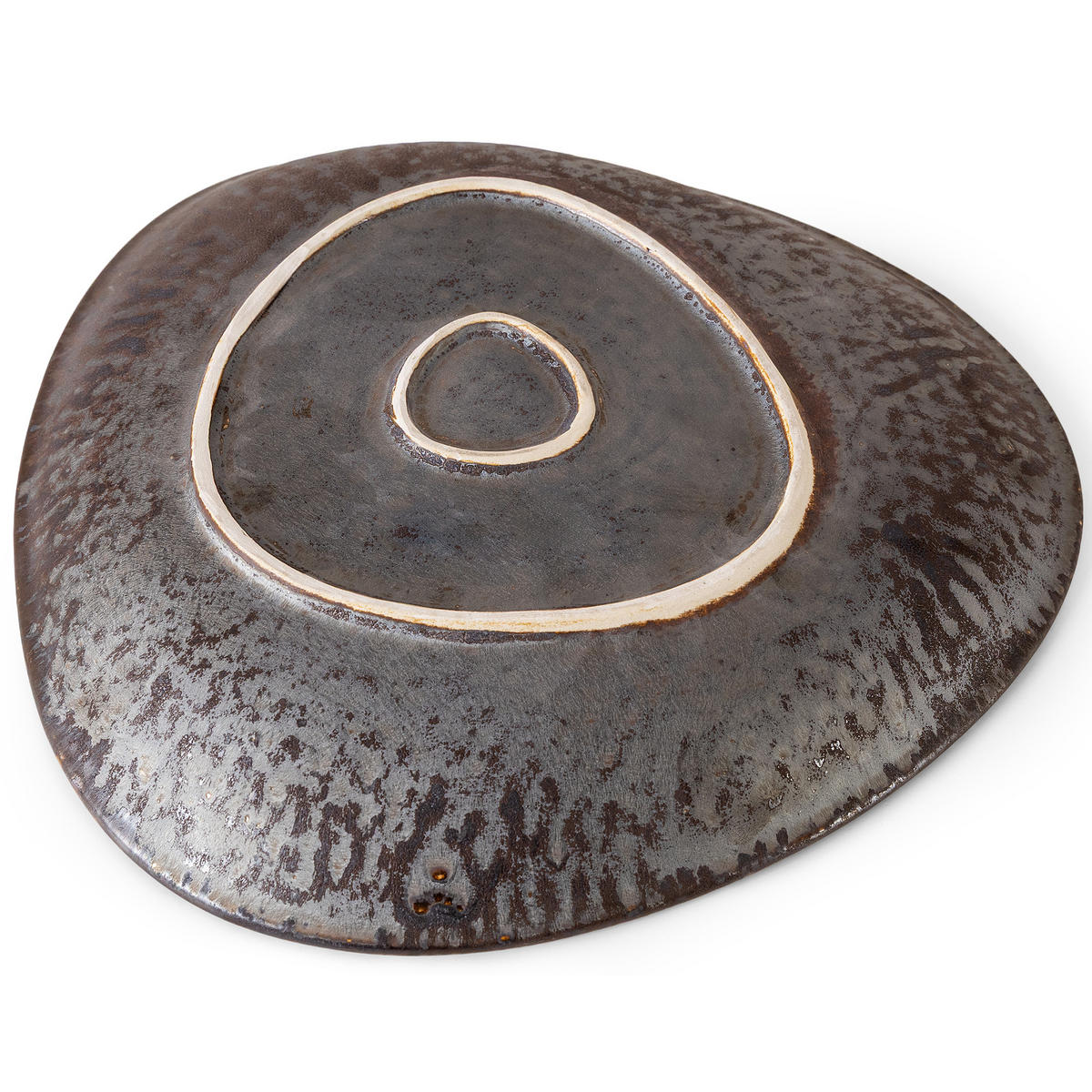 TIEFER TELLER PRIMA, Salbeigrün - Salbeigrün, Keramik (30/32/5cm) - KONSIMO®