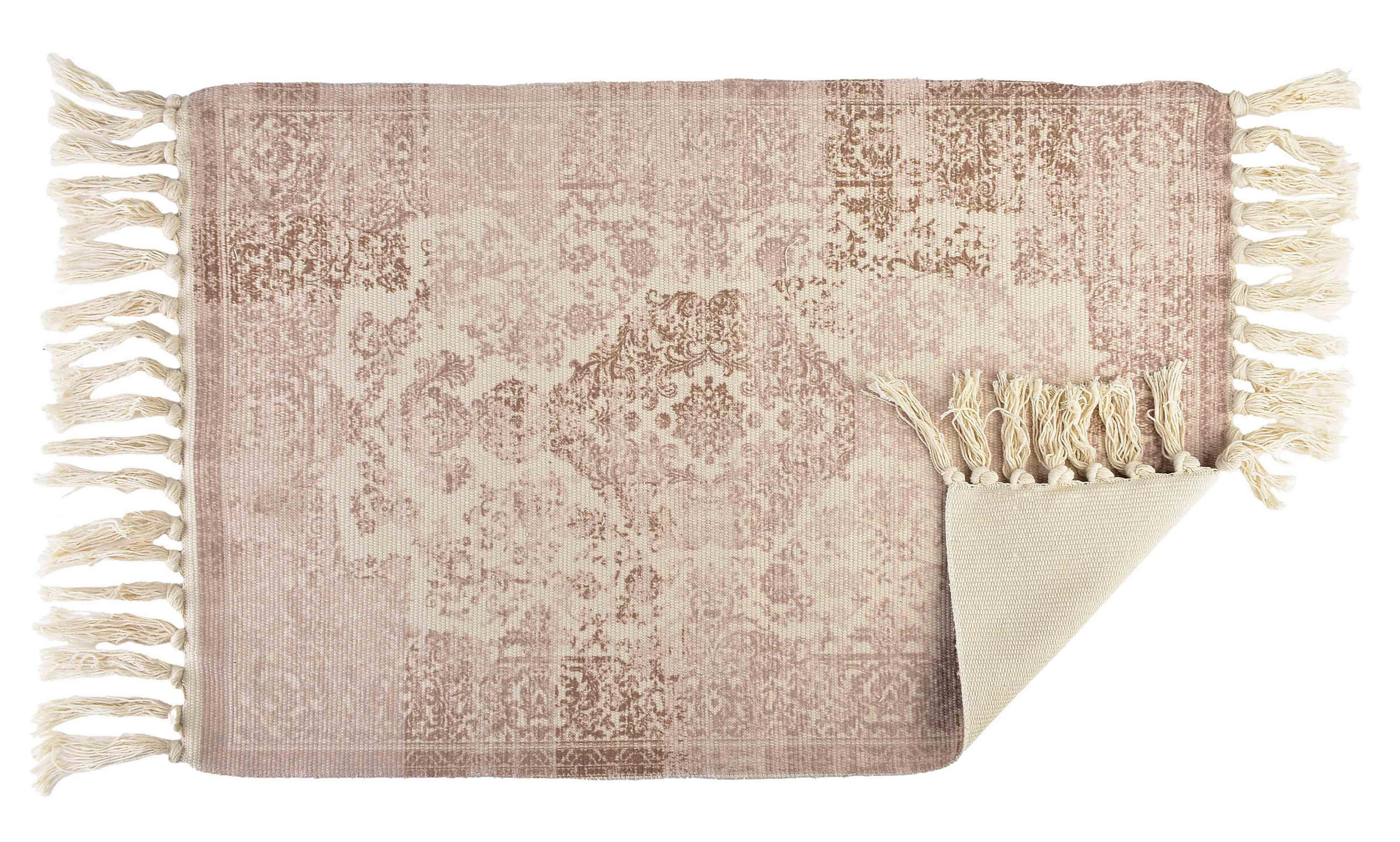TEPPICH Orient Rot 90/60/2 cm Textilien - Hellrot, Textil (60/90cm) - Mondex