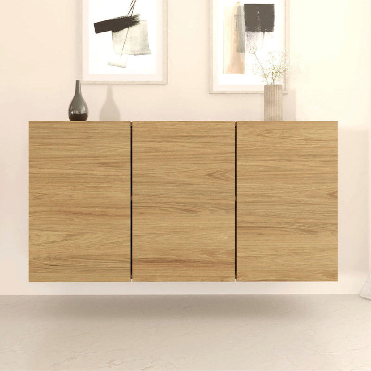 ŠIROKÁ KOMODA Idao Drevo - hnedá, kompozitné drevo (160/60/35cm) - Petits-meubles