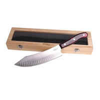CHEFMESSER - Schwarz, Metall (33cm) - Stoneline