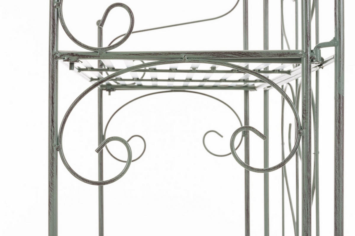 REGAL Lenna antik-grün - Grün, Metall (60/160/30cm) - TPFGarden