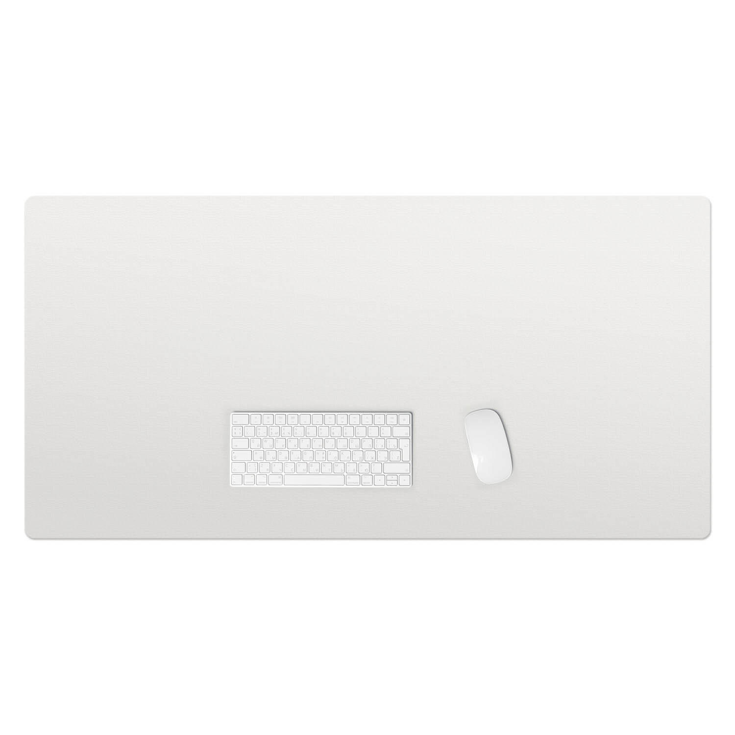 Wallfluent Schreibtischunterlage Creme 60x1.6x120 cm