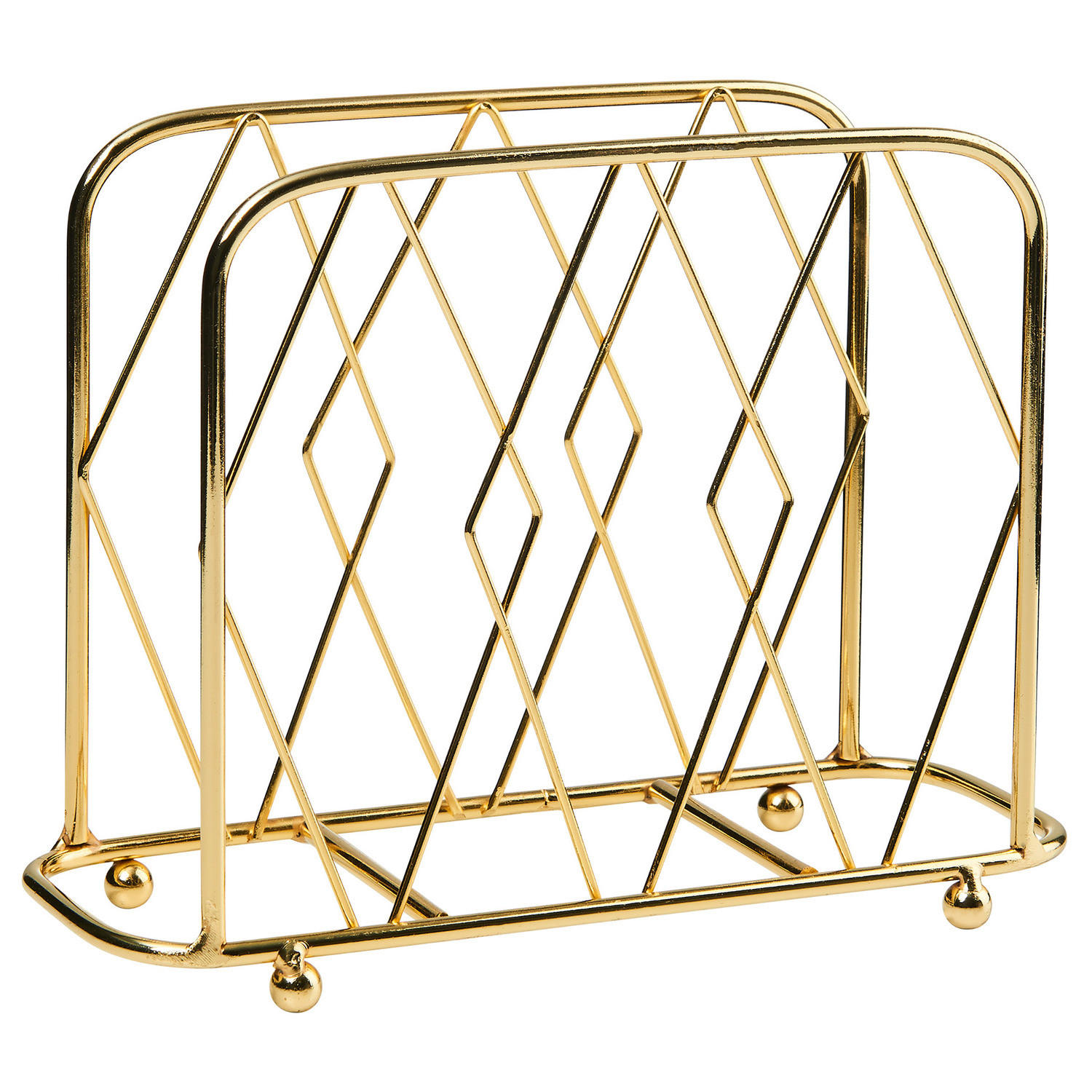 SERVIETTENHALTER Hold Me Tight - Goldfarben, Metall (4.5/20cm) - Butlers