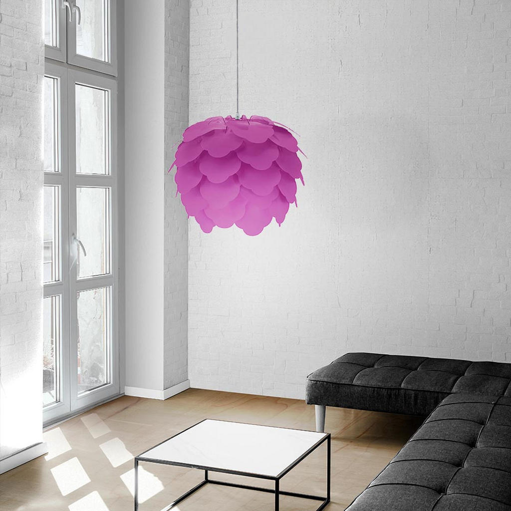 Thumbnail - Xxxl Led, Lila, Metall, Kunststoff, E27, 42x110x42 cm, Lampen & Leuchten, Innenbeleuchtung, Hängelampen, Pendelleuchten