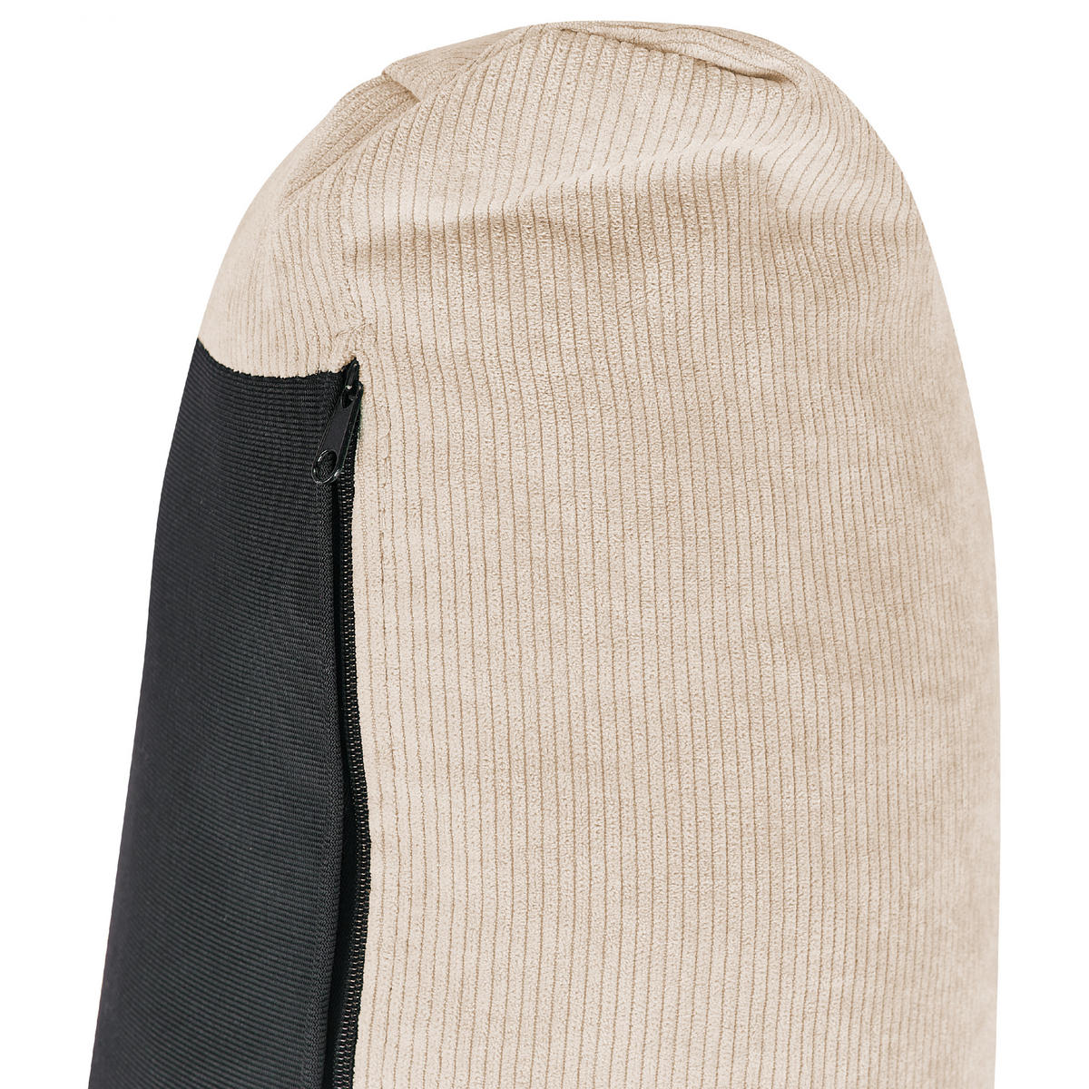 3-SITZER-SOFA Cord Beige Nivala - Beige, Textil (220/76/84cm) - Beliani