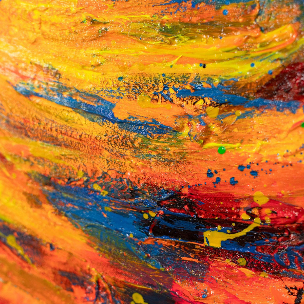 GEMÄLDE Atem des Laubs Schattenfugenrahmen Schwarz 60x40 cm - Schwarz, Holz (60/40cm) - YS-art gallery