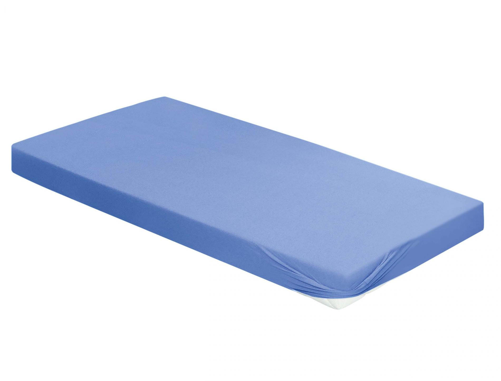SPANNBETTTUCH ORION 0009 - Blau, Textil (100/200cm) - Irisette