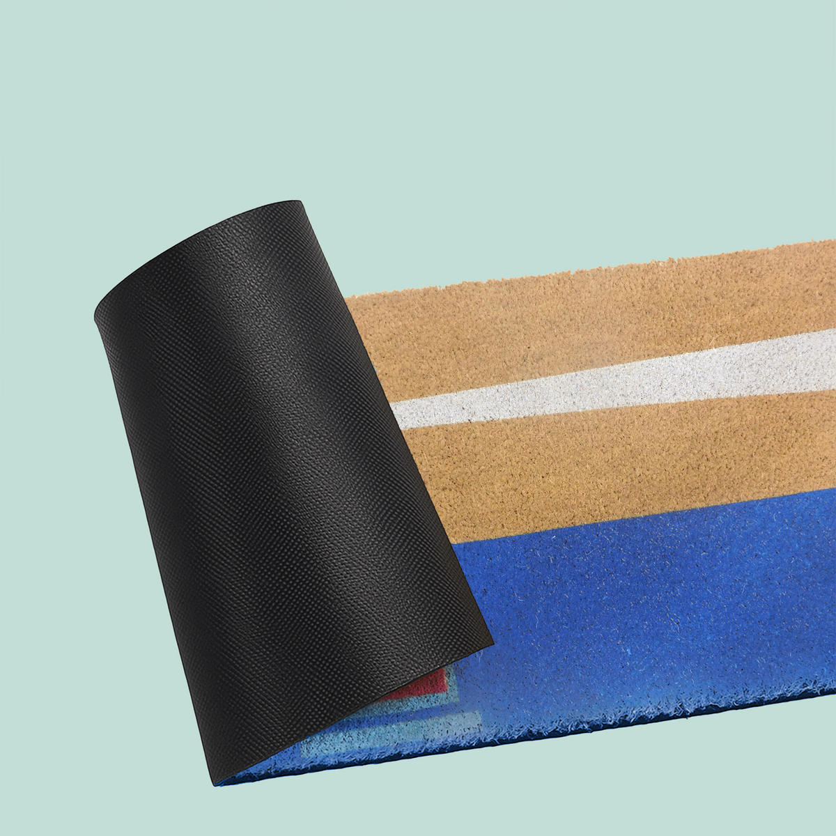 ROHOŽ - různobarevná, textil/plast (80/50cm) - Relaxdays