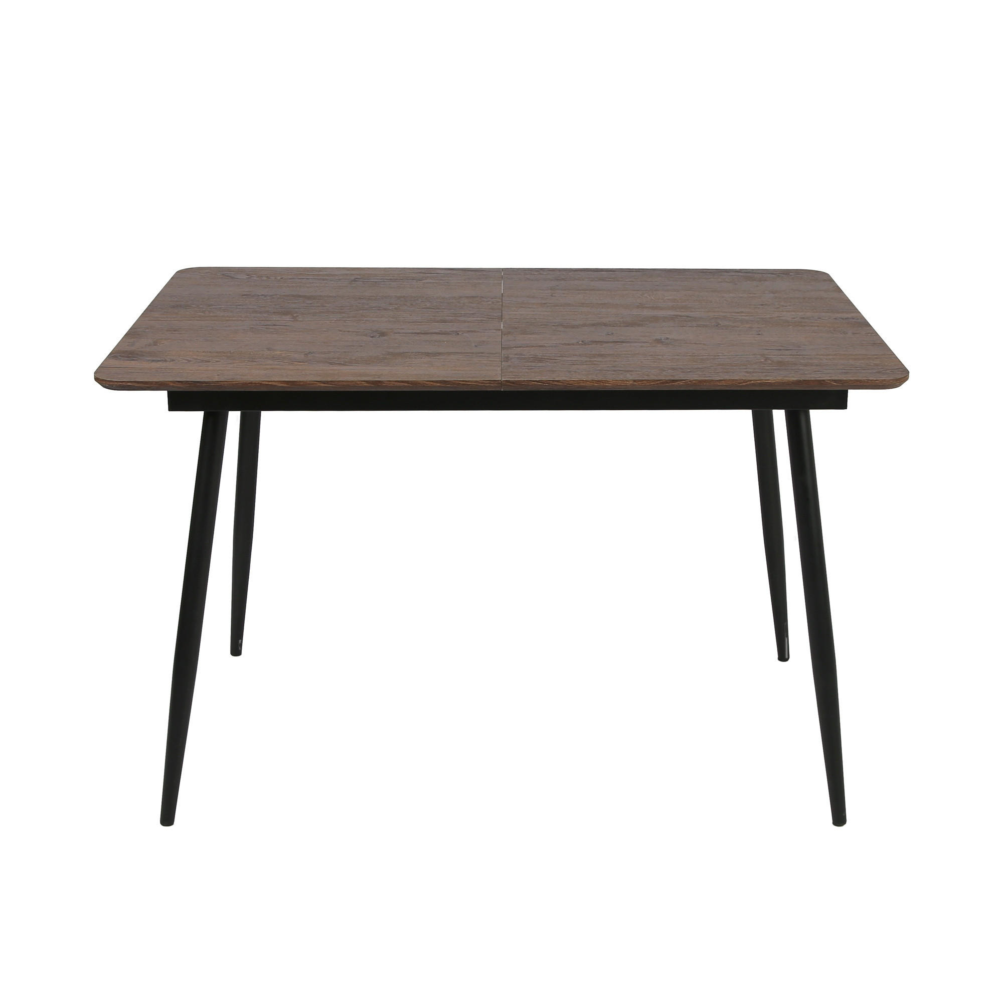 ESSTISCH ausziehbar von 120 bis 160 cm in Eiche dunkel - Dunkelbraun, Holzwerkstoff (80/120/75cm) - Home Collective