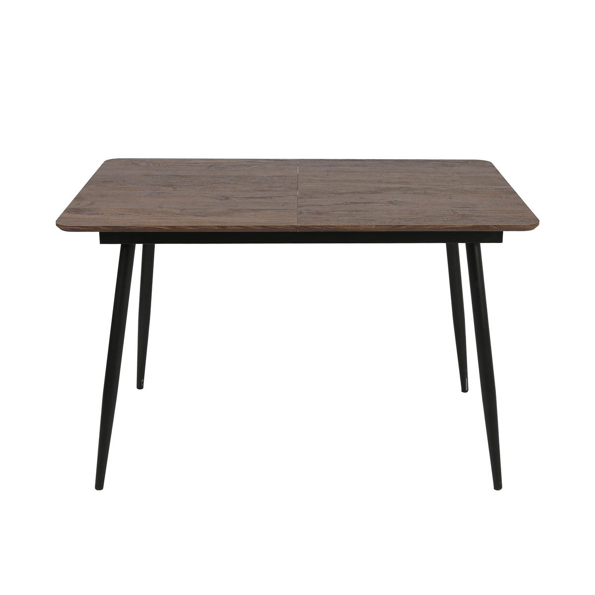 ESSTISCH ausziehbar von 120 bis 160 cm in Eiche dunkel - Dunkelbraun, Holzwerkstoff (80/120/75cm) - Home Collective