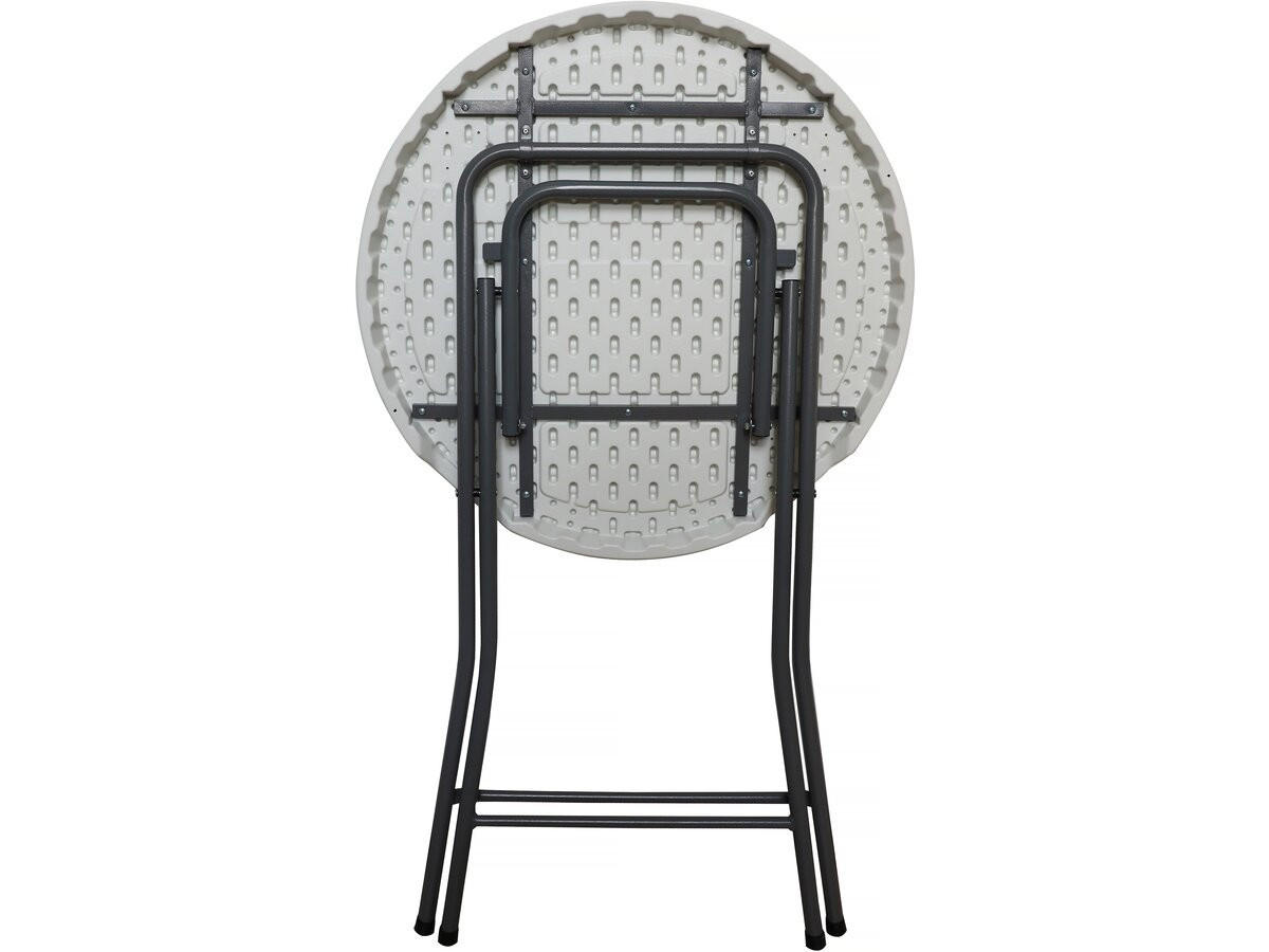 GARTENTISCH lili weiss - Weiß, Kunststoff (80/80/100cm) - Habitat Garten