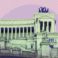FOTOTAPETE Rom 300 x 250 cm - Lila, Papier (300/250cm) - Sanders & Sanders