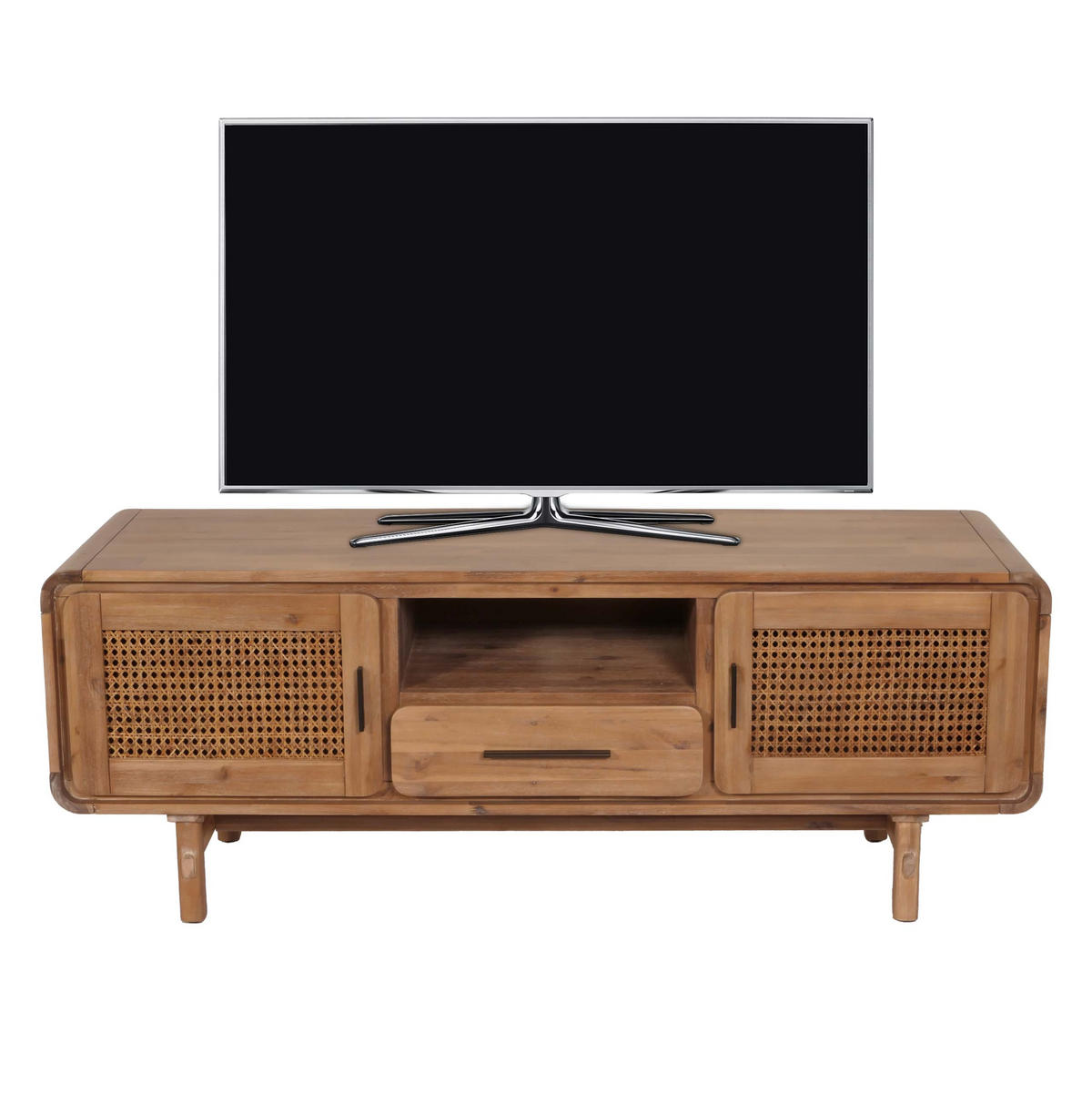 TV-RACK Braun - Braun, Holz (160/60/45cm) - MCW