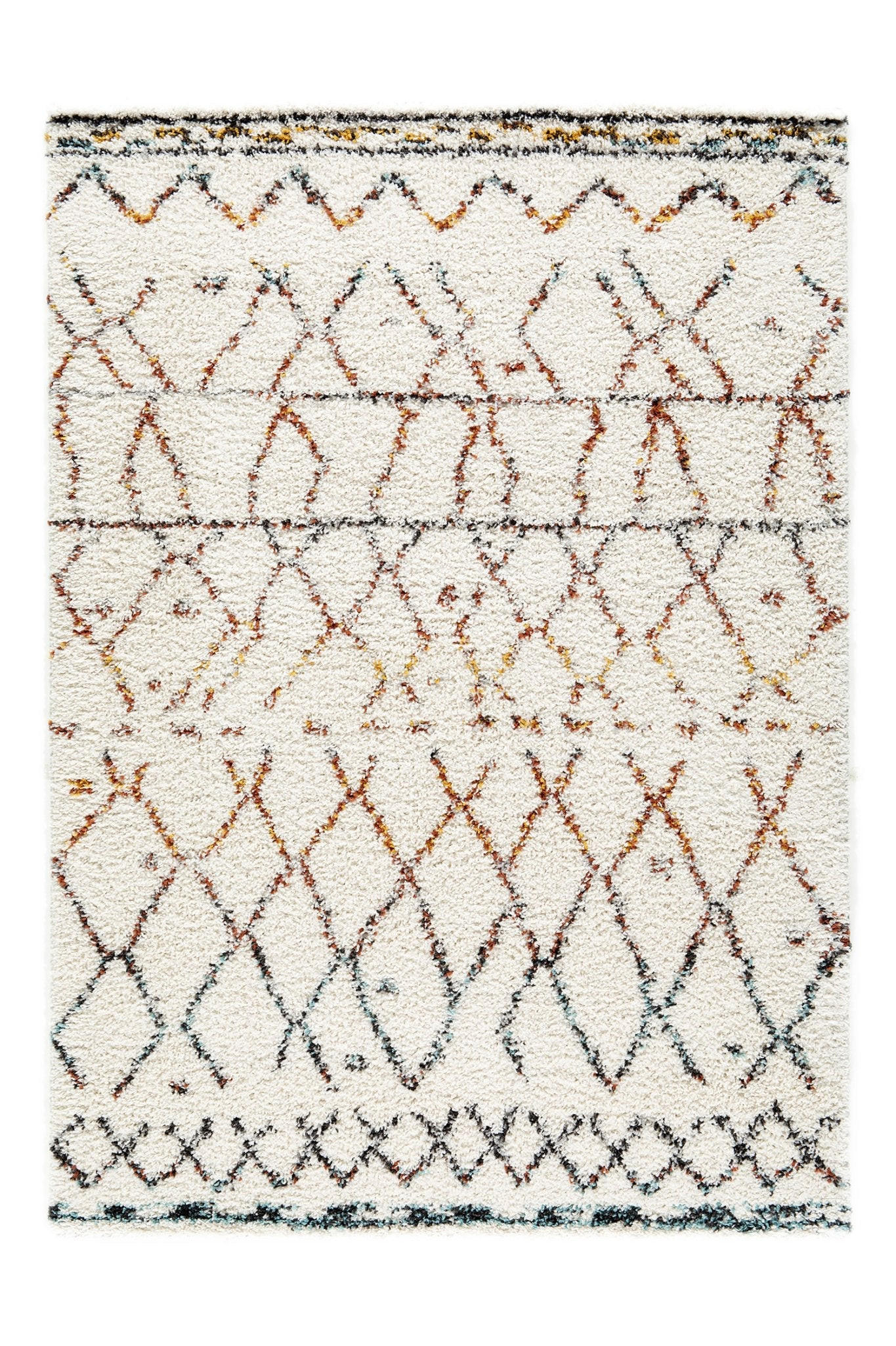 TEPPICH weich dick Ethno-Stil mehrfarbig - Multicolor, Textil (160/230cm) - AFK Living