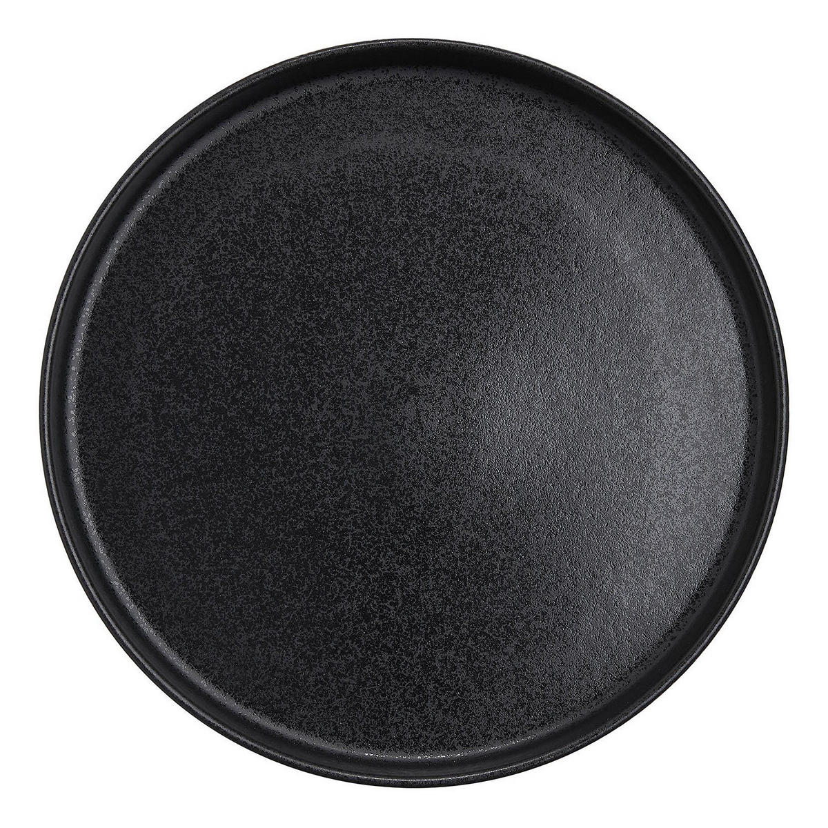 FRÜHSTÜCKSTELLER (4er Set) Casa Nova - Schwarz, Keramik (23/23/1cm) - Butlers