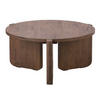 COUCHTISCH Preffines S Nussbaum 80 cm - Nussbaumfarben, Holzwerkstoff (80/80/40cm) - Selsey