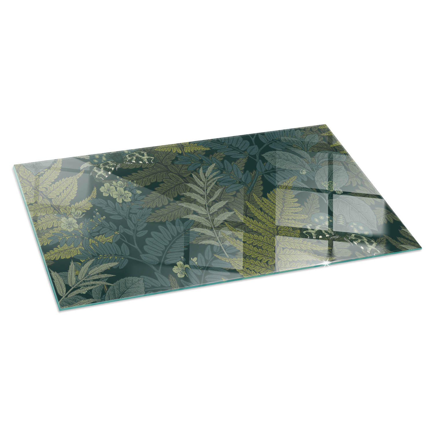 ArtPrintCave Glasplatte Grün 100x50x0.4 cm