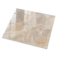 GLASPLATTE 80x60 cm – Marmorstruktur - Grau, Glas (0.4/80/60cm) - ArtPrintCave
