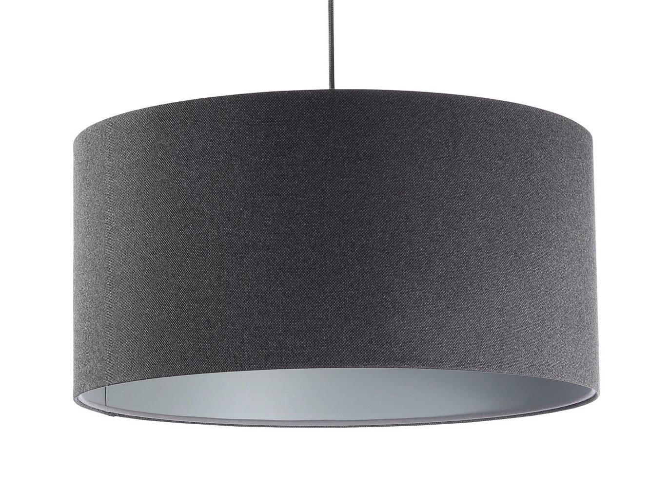 HÄNGELEUCHTE Grau 40/20 cm - Schwarz/Grau, Kunststoff (40/0.4/20cm) - ONZENO