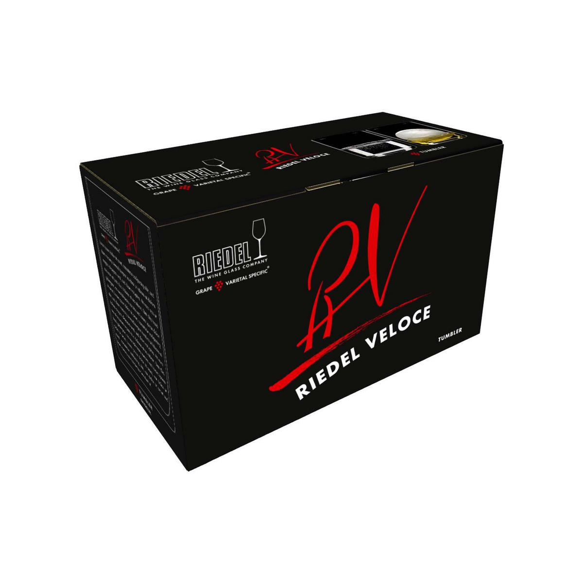 WASSERBECHER Veloce transparent 430 ml 2er Set - Transparent, Glas (0.43L) - Riedel