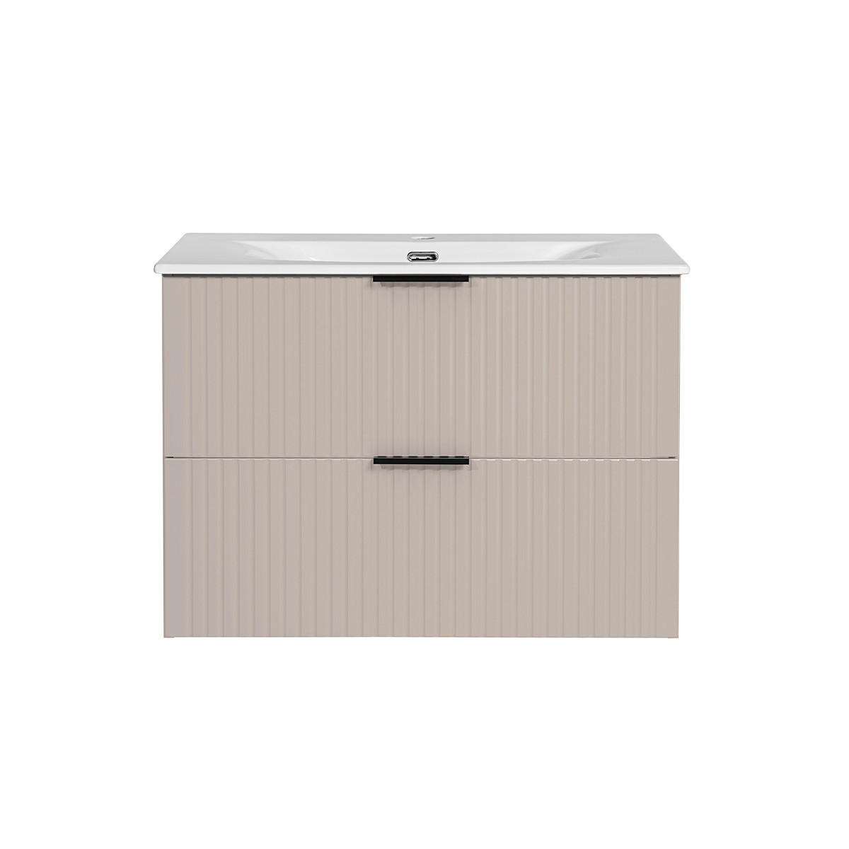 WASCHTISCH 80.2cm Adriel Beige - Beige, Holzwerkstoff (80.2/57/46cm) - Petits-meubles