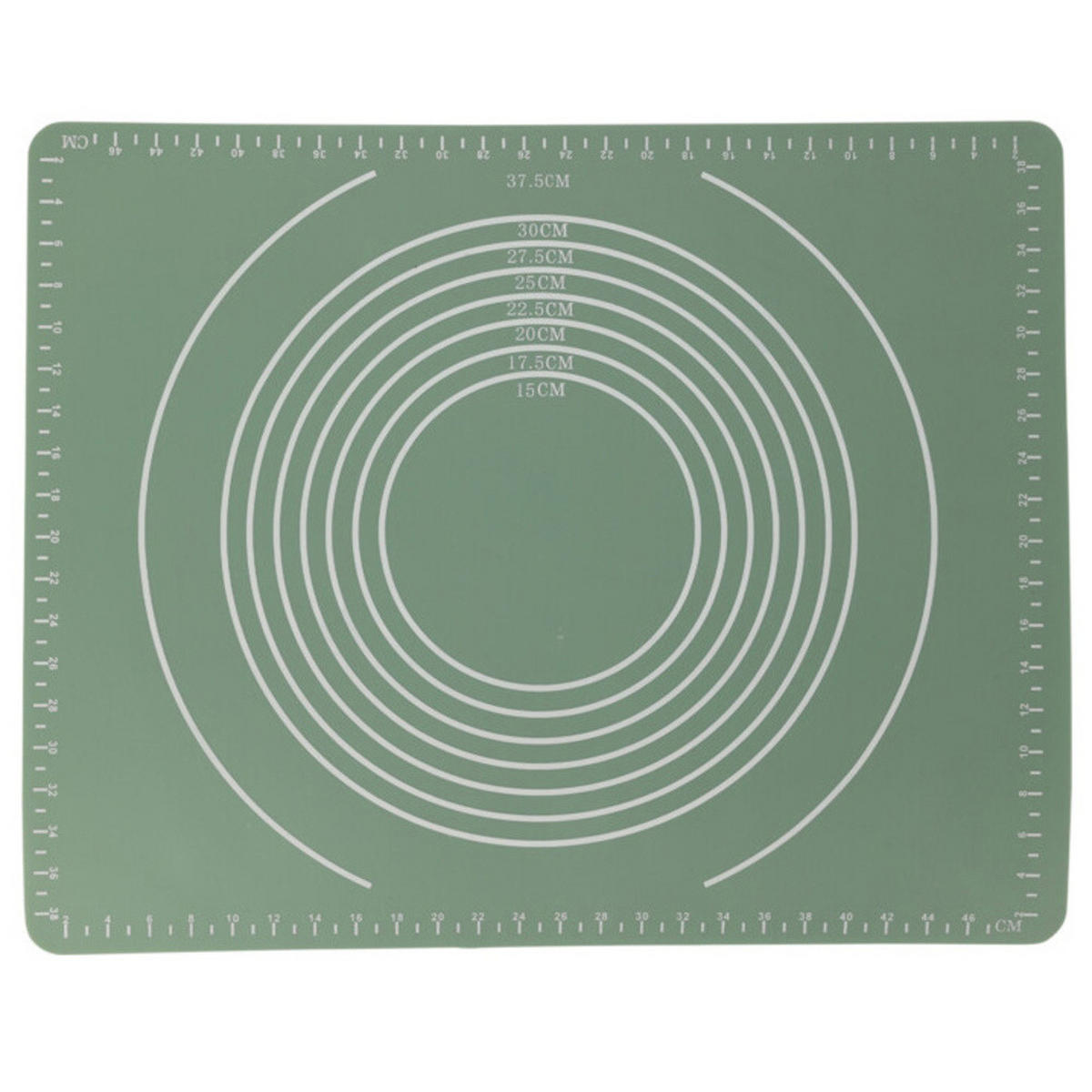 BACKMATTE Silikon 50/40 cm - Grün, Kunststoff (40/50cm) - La Cucina