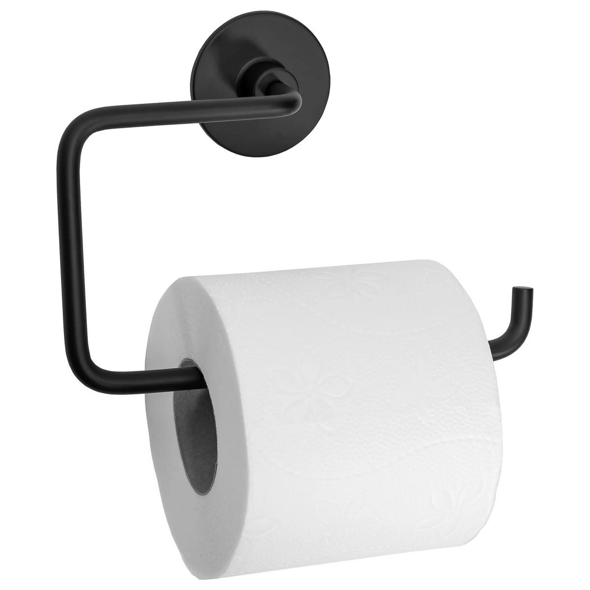HALTER Für Toilettenpapier Rea Black 322204 Ner - Schwarz, Metall (18/13/5cm) - REA