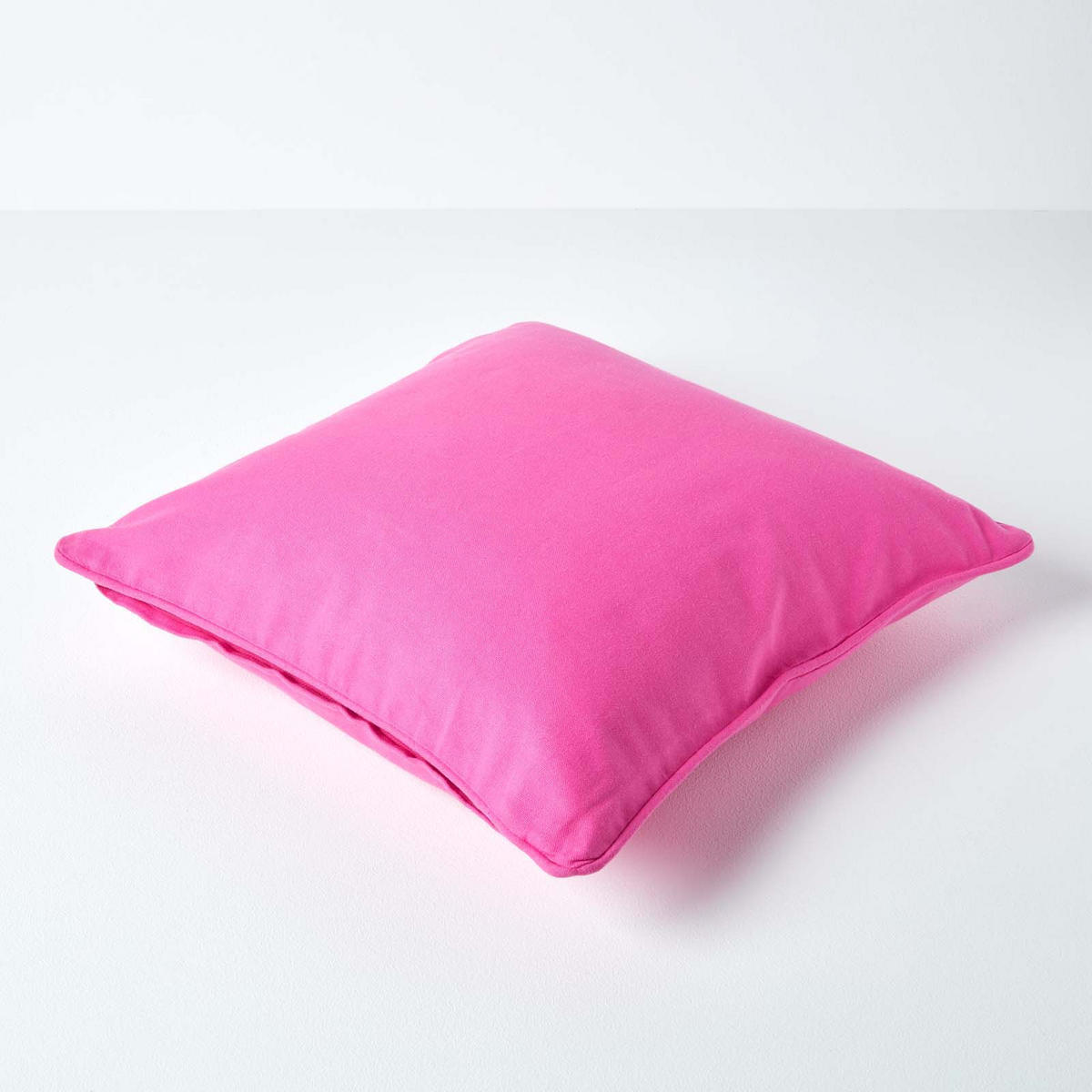 KISSENHÜLLE pink 30/30 cm, 100% Baumwolle - Pink, Textil (30/30cm) - Homescapes