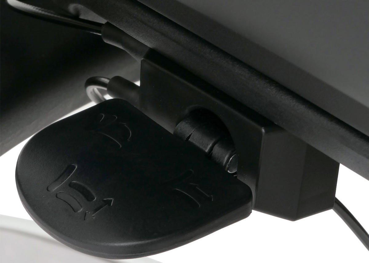 BÜROSTUHL Schwarz - Schwarz, Textil (64/128/143cm) - MCW