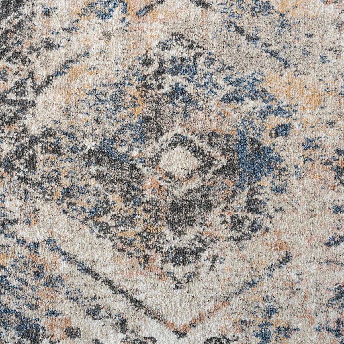 VINTAGE-TEPPICH Ikaro Erin Multi Blau - Blau, Textil (119/170cm) - Kukoon Rugs