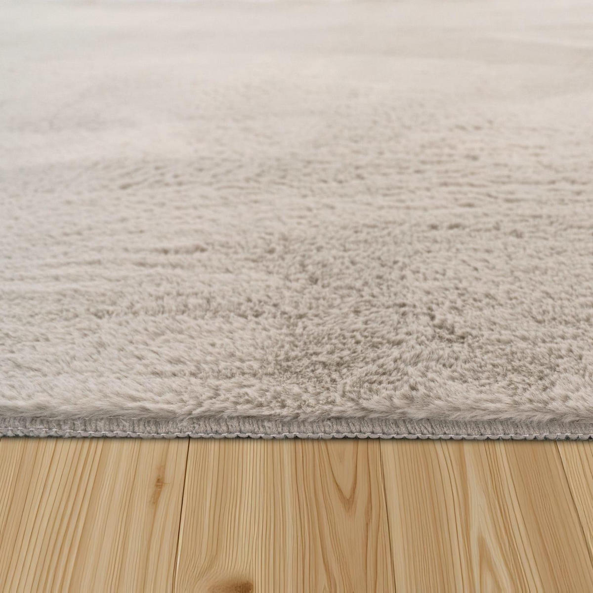 HOCHFLORTEPPICH 160/220 SOFT 380 - Beige, Kunststoff (160/220cm) - Paco Home