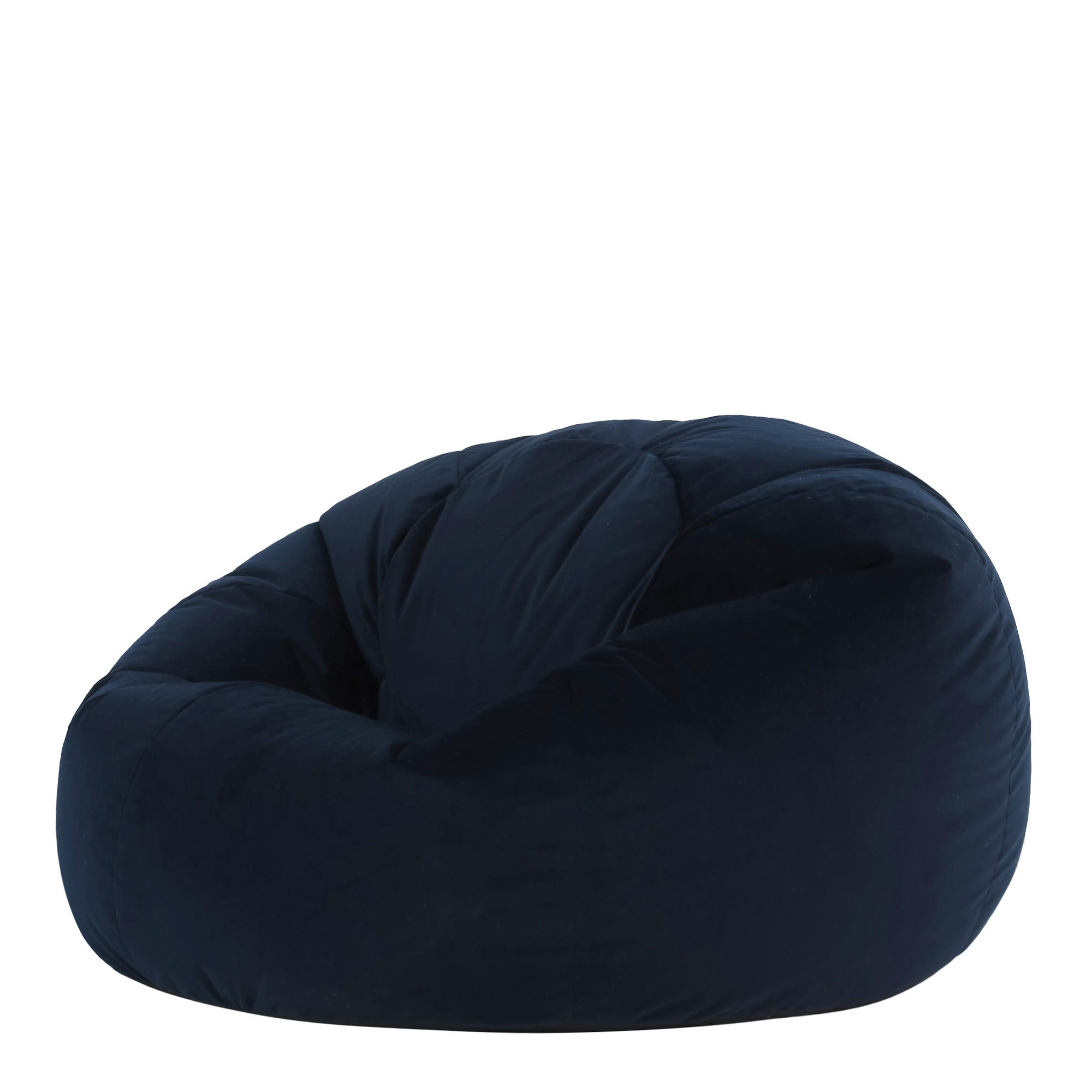 SITZSACK Klassisch Kingston - Dunkelblau, Kunststoff/Textil (85/50/50cm) - icon